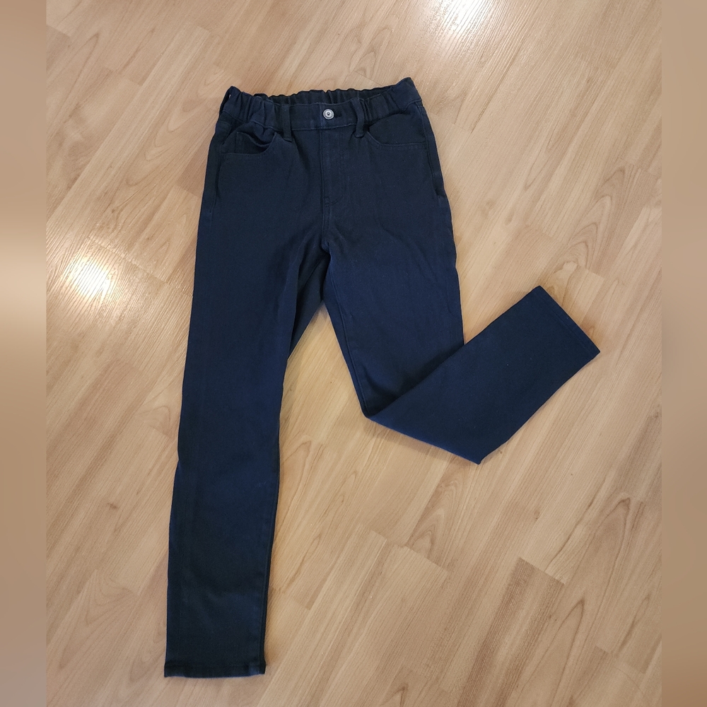 Navy Blue Casual Pants